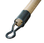  Golden Star Set-O-Swiv Handle HSS118, 1-1/8" X 60"Infinity Twist Set-O-Swivel Wooden Dust Mop Handle Image