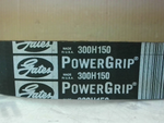  Gates 300H150 PowerGrip Timing Belt 1/2" Pitch 1-1/2" Width 30" Length  60 Teeth Image