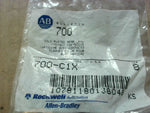  Allen Bradley 700-C1X /B Gold Plated Contact Cartridge Rear Deck Series B Image