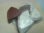  Global 80977551909 Triangle Cut Sand Paper 60 Grit (100 Pc) Image