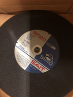  Sait 24013 Type 1 Chop Saw wheels 16X3/32X1 Saitech Metal (9 Pc) Image