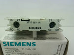  Siemens 3TY7-561-1A Auxiliary Contact 1NO/1NC Image