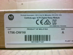  Allen Bradley 1756-OW16I ControlLogix Isolated Relay Output Module 16 Pt Factory Sealed! Image