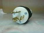  Hubbell HBL4570C Twist Lock Plug NEMA L6-15P Image