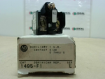  Allen Bradley 1495-F1 Auxiliary Contact 1NO Size 0-5 Image