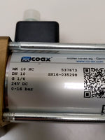  Coax MK 10 NC DN10 G 1/4 24VDC Solenoid Control Valve 1/4" NPT Image