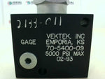  Vektek 70-5400-09 Hydraulic Pressure Limiting Valve Image