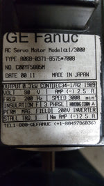  Fanuc A06B-0371-B575#7008 AC Servo Motor A1/3000 Image