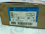 Crouse-Hinds T57 Conduit Outlet Body 1-1/2" (2 PCS)New in Box Image