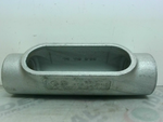  Crouse Hinds C57 Conduit Outlet Body (2 PCS) 1-1/2"  Form 7 Image