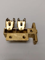  Reliance Electric 706364 11F Double Box Brush Holder 0.395" x .975" Box Size Image