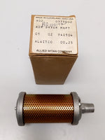  ATO MUFFLER 44AW56 Model 02 1/4" MNPT 4-1/2" Overall Length Image
