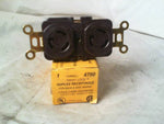  Hubbell HBL4750 Twist Lock Duplex Receptacle Image