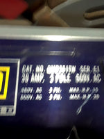  SQUARE D QMB361TW Series E1 30A 600V 3-POLE Branch Switch Image