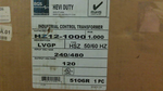  Sola HZ121000 1KVA Hevi-Duty General Purpose Transformer 240/480x120VNew in Box Image