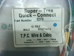  TPC WIRE 83370  Quick Connect 12 Pole Male Receptacles Image