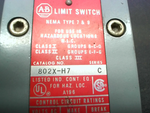  ALLEN BRADLEY 802XH7 SWITCH Image