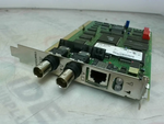  Allen Bradley 1784-KTCX15   Interface Card W/BNC Connectors and Network Port Image