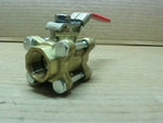  Watts B-6800-LC 1/2" 3-Piece Full Port Ball Valve Image