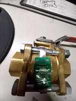  Watts 6800-LC 1" NPTF Brass Ball Valve w/Latch-Lok Handle Image