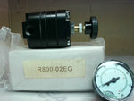  Numatics R800-02EG 1/4" NPT Precision Regulator with Gauge Image