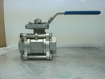 Triad Process DN40 1-1/2" Ball Valve Stanless Steel w/ Locking Handle Image