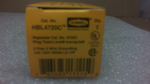  Hubbell HBL4720C Twist Lock Plug 15A 2P 3W Grounding 125V (QTY) Image