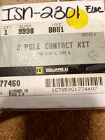  Square D 9998 BA-81 3 Pole Contact Kit Type B Image