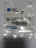  ALLEN-BRADLEY, 800T-X540 - LEGEND PLATE STANDARD RUN ALUMINUM Image