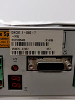  INDRAMAT DKC01.1-040-7-FW ECODRIVE Digital Servo Drive FACTORY RECONDITIONED! Image
