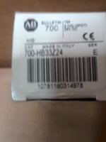  Allen Bradley  700-HB33Z24 Series E Relay  3 C/O (3 PDT)  24VDC  15A Image
