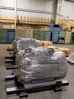  EAC 200HP Design D AC Motor N686Z 1100RPM 460V 3PH TEFC! Image