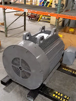  EAC 200HP Design D AC Motor N686Z 1100RPM 460V 3PH TEFC! Image