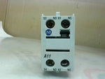  Allen Bradley 100-FA11 Series B Front Mount Auxiliary Contact 600VAC 10A Image