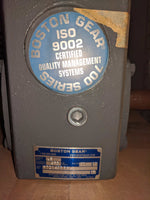  BOSTON GEAR F721-60-B5-G 6X6X6 RIGHT ANGLE WORM GEAR REDUCER RATIO 60:1 Image