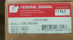 Federal Signal LSL-024A Litestak Light Module Amber 24 Vdc Series A3 Image