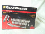  RATCHET SET, 27 PCS SAE/METRIC XL PASS-THRU RATCHET SET, LOCKING FLEX RATCHET HANDLE, 11 LOCKING POSITIONS, IMPROVED GRIP, 17% LONGER, 1/4 DRIVE Image