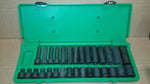  SK Hand Tool 4053 30 Piece 1/2" Drive Metric Standard and Deep Impact Socket Set Image