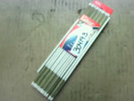 Lufkin 2M (6FT) Red End Folding Wood Rule Model 062 CME SAE and Metric Image