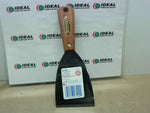  Hyde Park 07400 3"/76mm Stiff High Carbon Steel Rosewood Handle Scraper Image