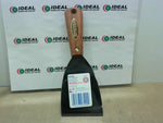  Hyde Park 07400 3"/76mm Stiff High Carbon Steel Rosewood Handle Scraper Image