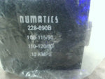  Numatics 228-690B Solenoid Valve Coil 120VAC 12A Factory Sealed Image