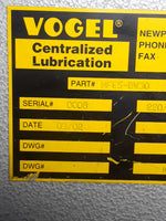 Vogel MFE5-BW30 Centralized Lubrication System Nice! Image