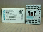  Siemens 3RH1140-2BB40 Contactor Relay Image