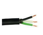  Carol 02725 12/3 SOOW Black Power Cord Carolprene Water Resistant 250FT Roll Image