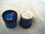  Telemecanique XVBC36 Blue Tower Light Module Steady Image