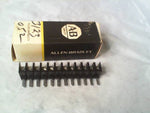  Allen Bradley  1492-N20 Fanning Strip 10 MM Center To Center 12 Pole BL Image