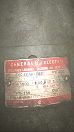  RELIANCE C1811ATZ 5HP DC MOTOR Image