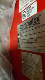  CHROMALOX TMI-1272H FLANGED IMMERSION HEATER 480V 72KW! Image