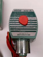  ASCO 8214G020 2-Way N/C 1/2" Solenoid Valve 120/60 Alum Fuel Gas Image